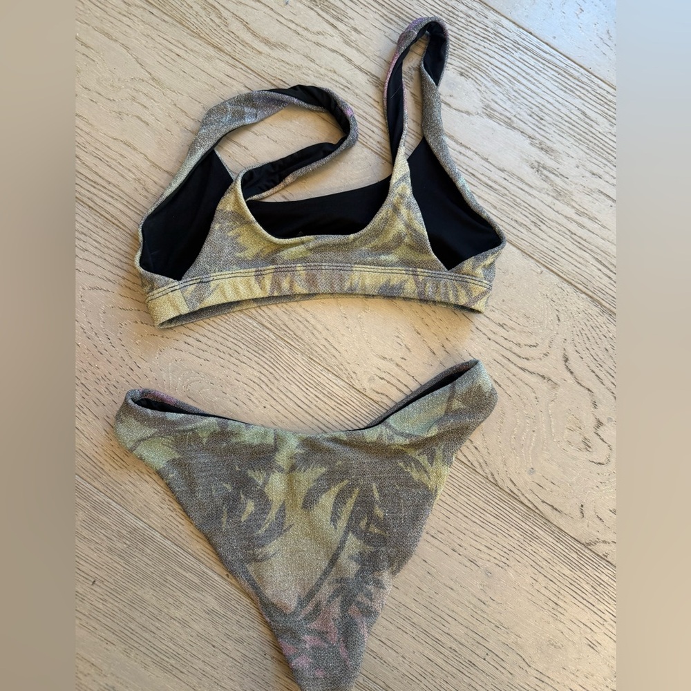 Beach Riot Shimmering Multicolor Bikini - Picture 2 of 4